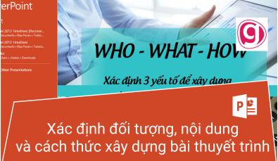 Minh họa thực tiễn cách xác định đối tượng, nội dung và thực hiện thuyết trình hiệu quả